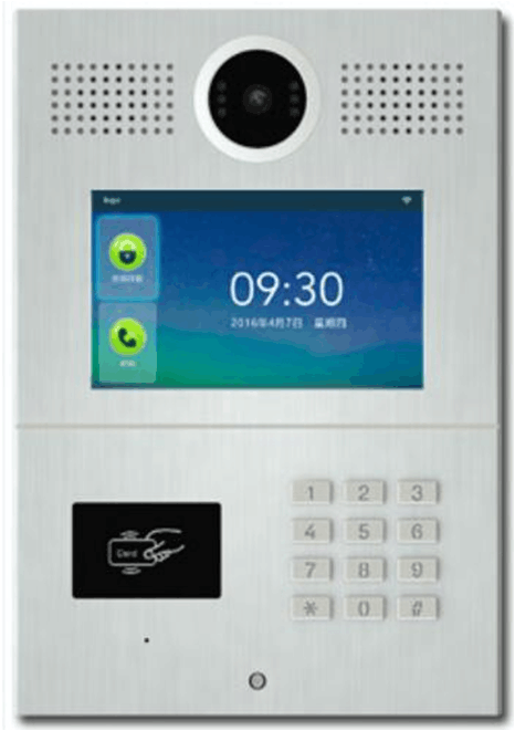 人臉識(shí)別單元門(mén)口機(jī)